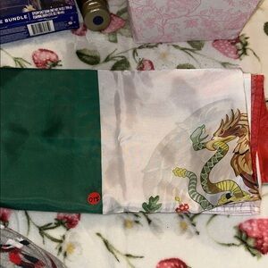Green white and Red Mexico Flag